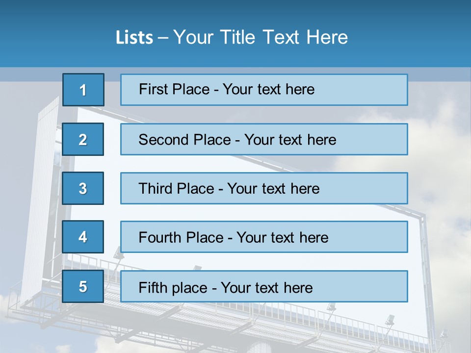 Rural Blank Large PowerPoint Template