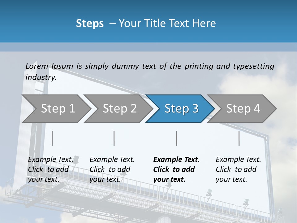 Rural Blank Large PowerPoint Template