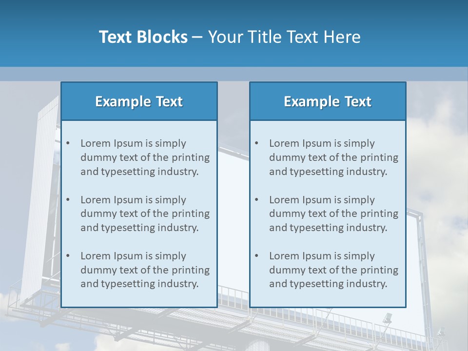 Rural Blank Large PowerPoint Template