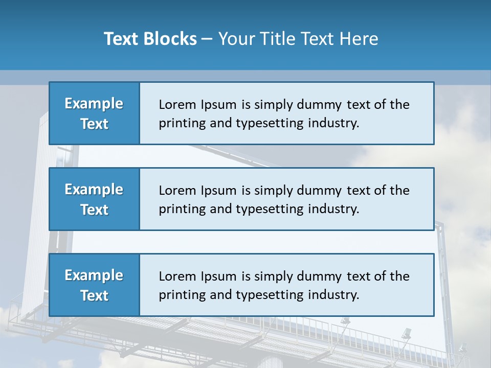 Rural Blank Large PowerPoint Template