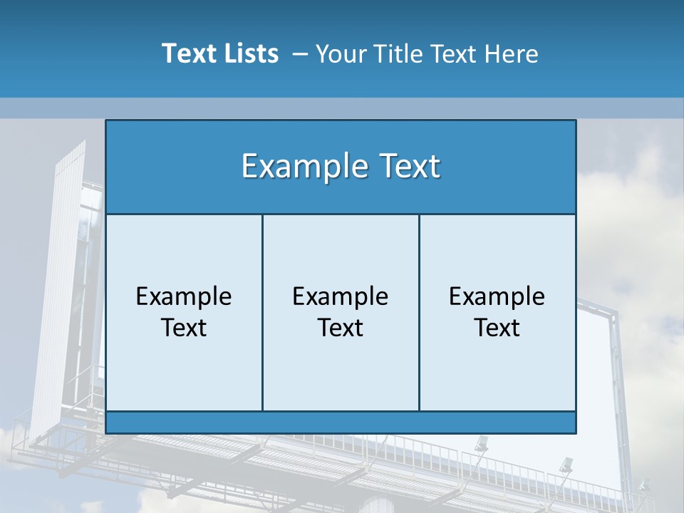 Rural Blank Large PowerPoint Template