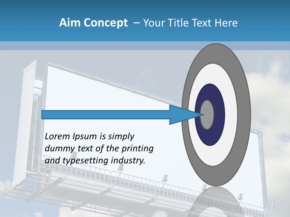 Rural Blank Large PowerPoint Template