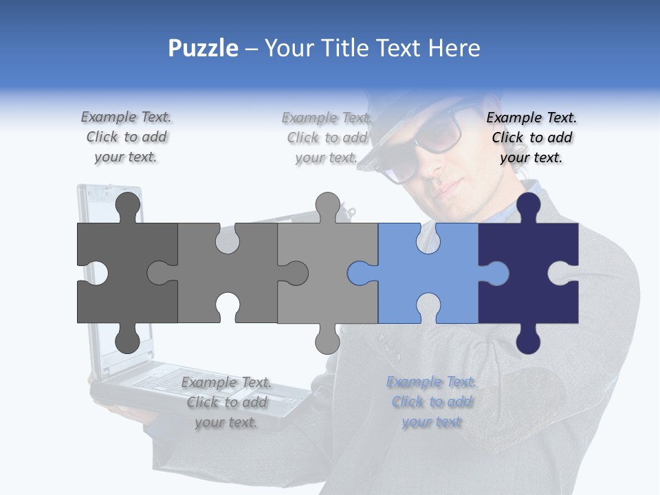 Manager Eriou Cauca Ian PowerPoint Template