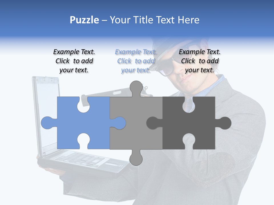 Manager Eriou Cauca Ian PowerPoint Template