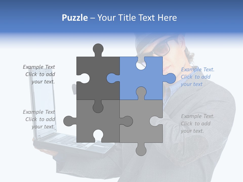 Manager Eriou Cauca Ian PowerPoint Template