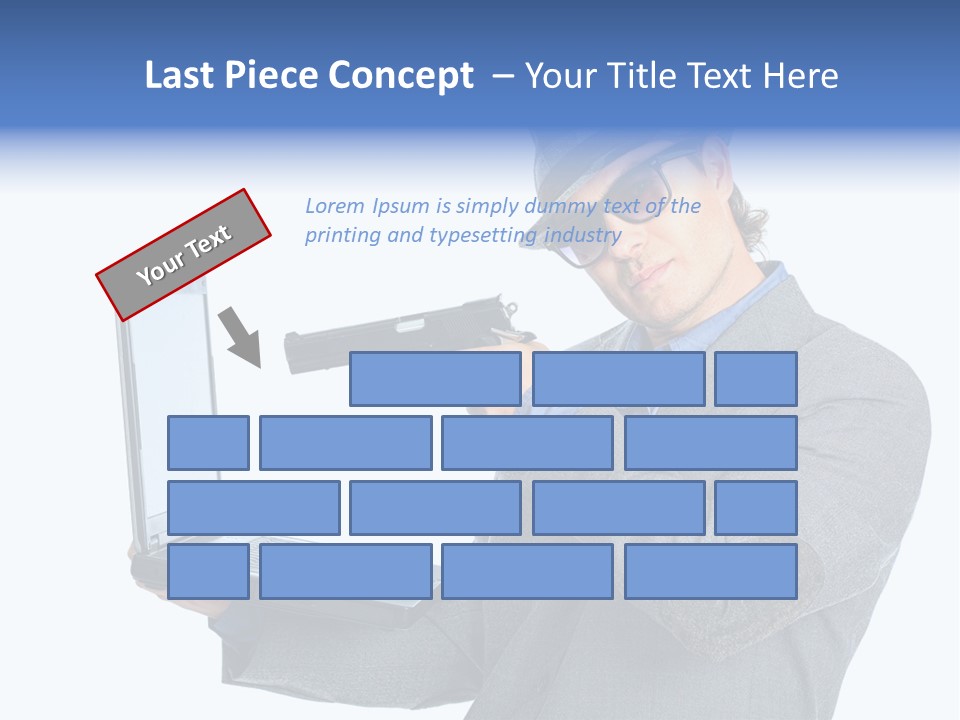 Manager Eriou Cauca Ian PowerPoint Template