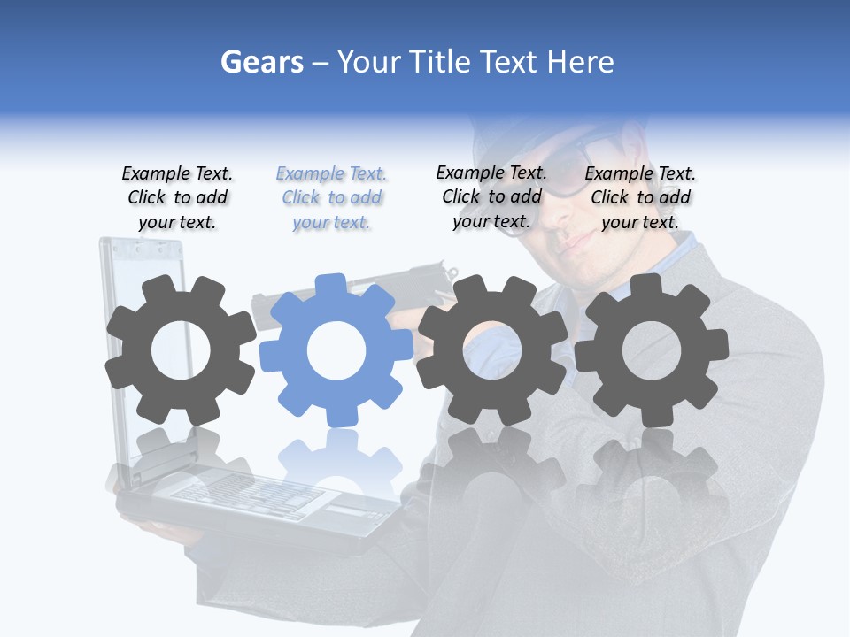 Manager Eriou Cauca Ian PowerPoint Template