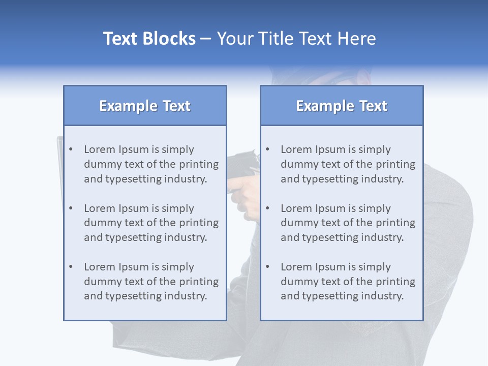 Manager Eriou Cauca Ian PowerPoint Template