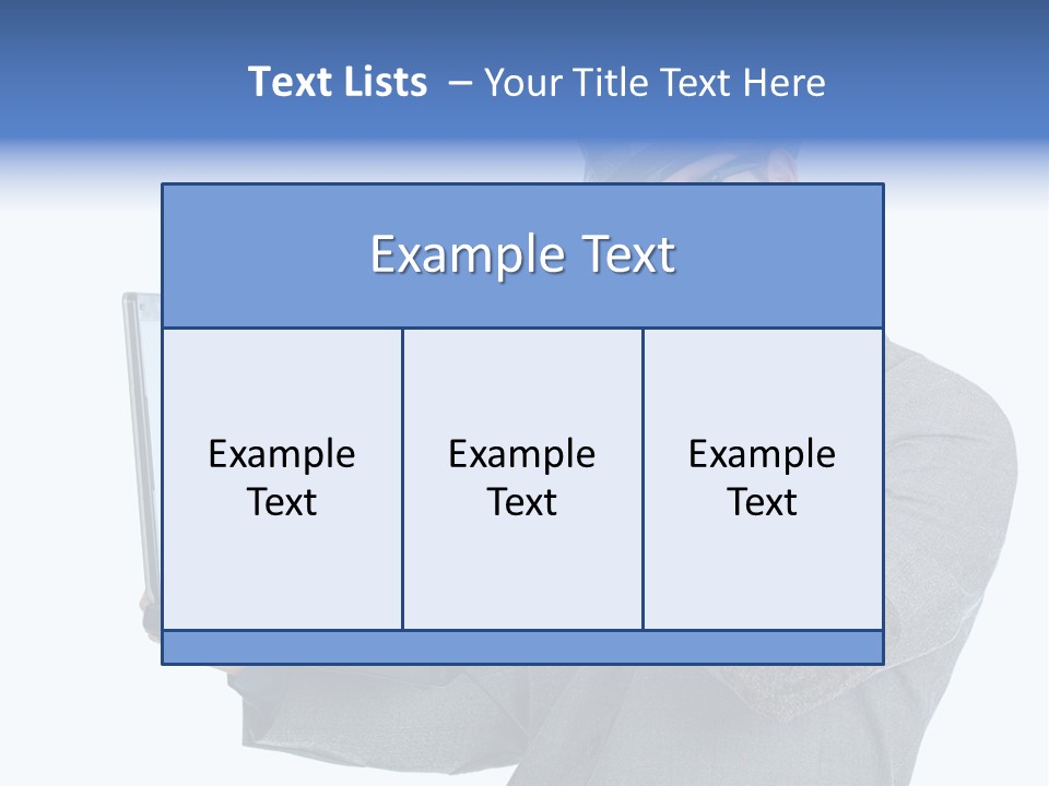 Manager Eriou Cauca Ian PowerPoint Template