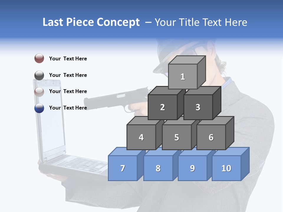 Manager Eriou Cauca Ian PowerPoint Template