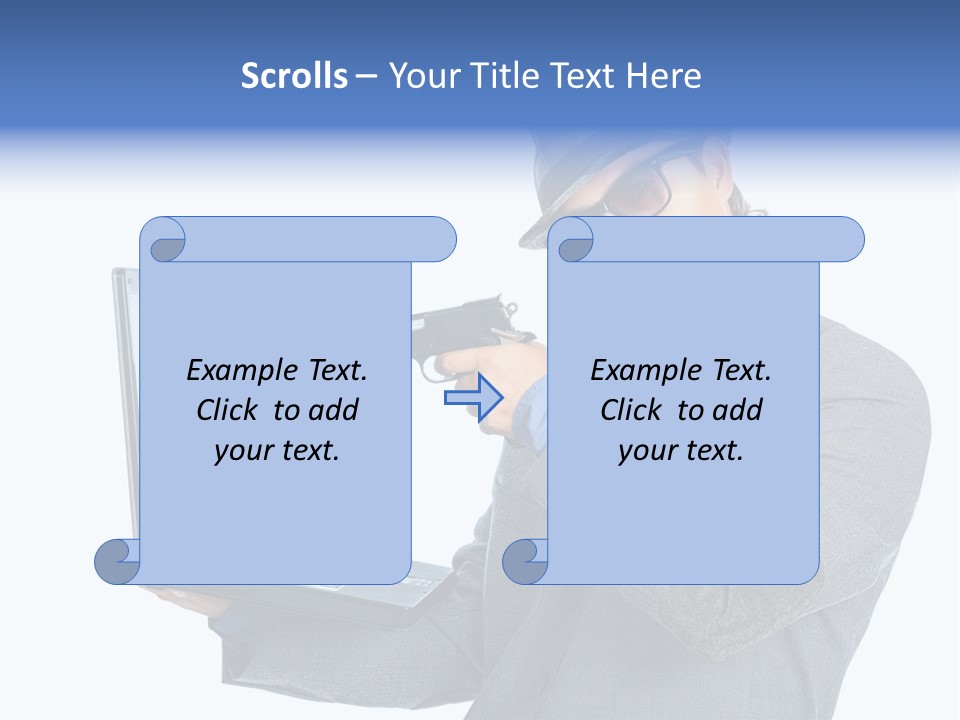 Manager Eriou Cauca Ian PowerPoint Template