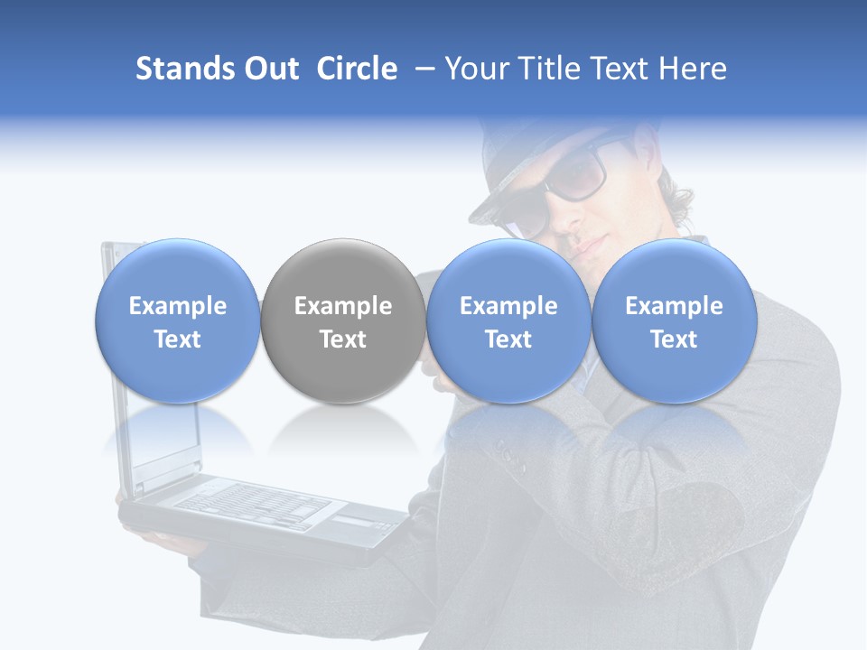 Manager Eriou Cauca Ian PowerPoint Template