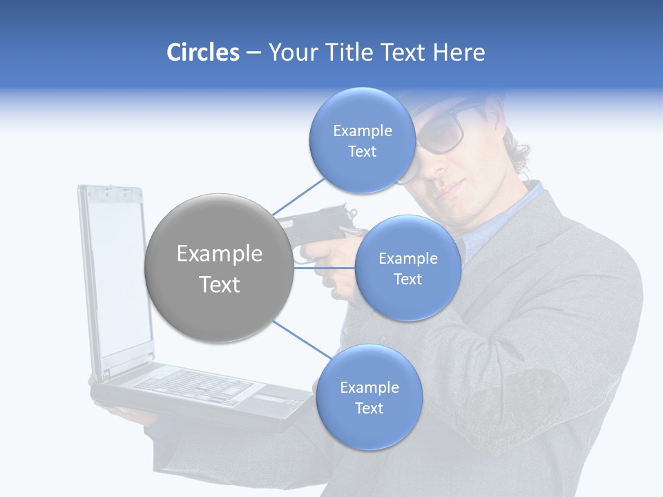 Manager Eriou Cauca Ian PowerPoint Template