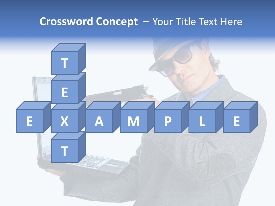Manager Eriou Cauca Ian PowerPoint Template