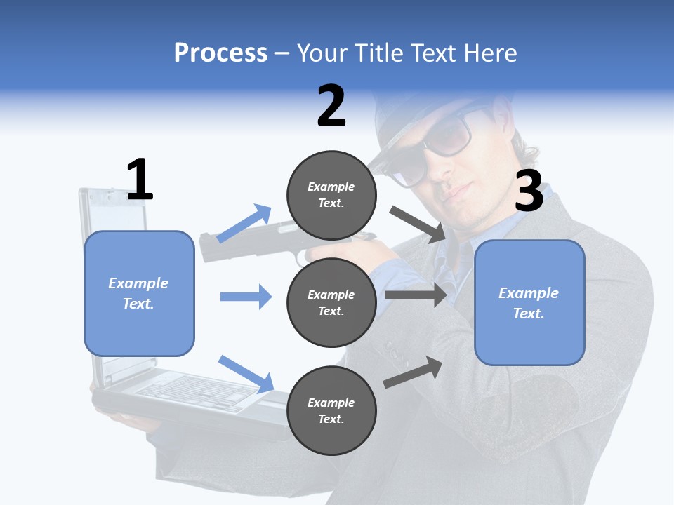Manager Eriou Cauca Ian PowerPoint Template
