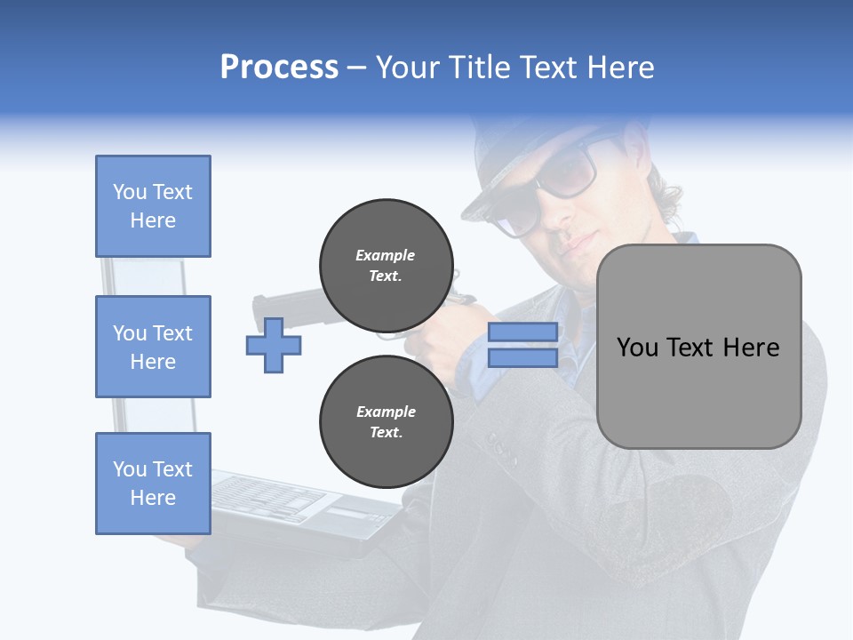 Manager Eriou Cauca Ian PowerPoint Template