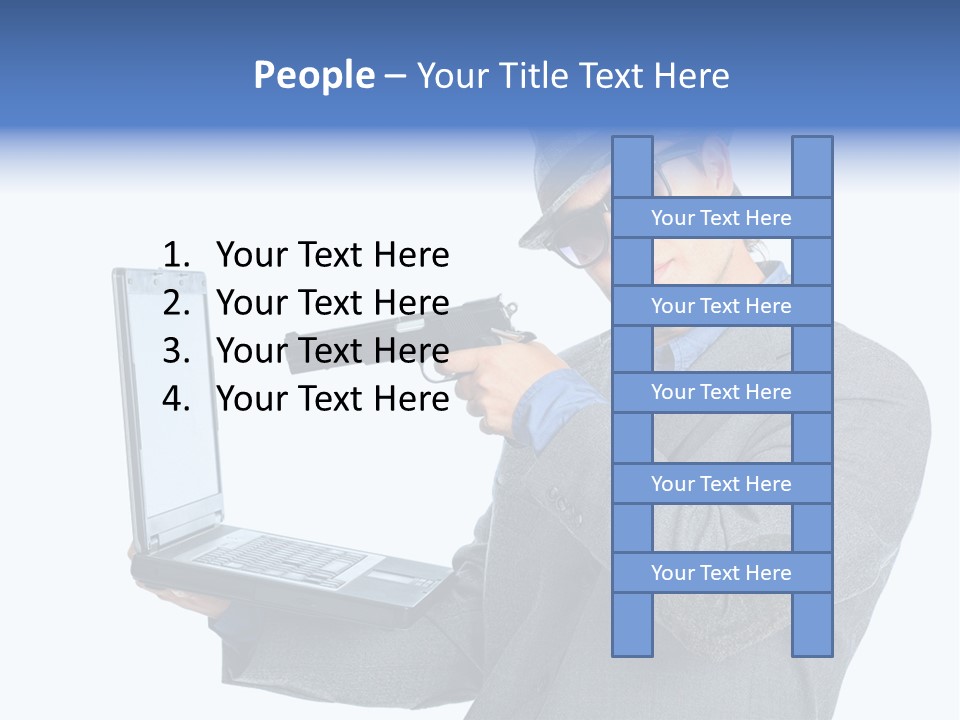 Manager Eriou Cauca Ian PowerPoint Template