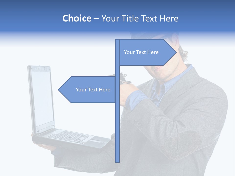 Manager Eriou Cauca Ian PowerPoint Template