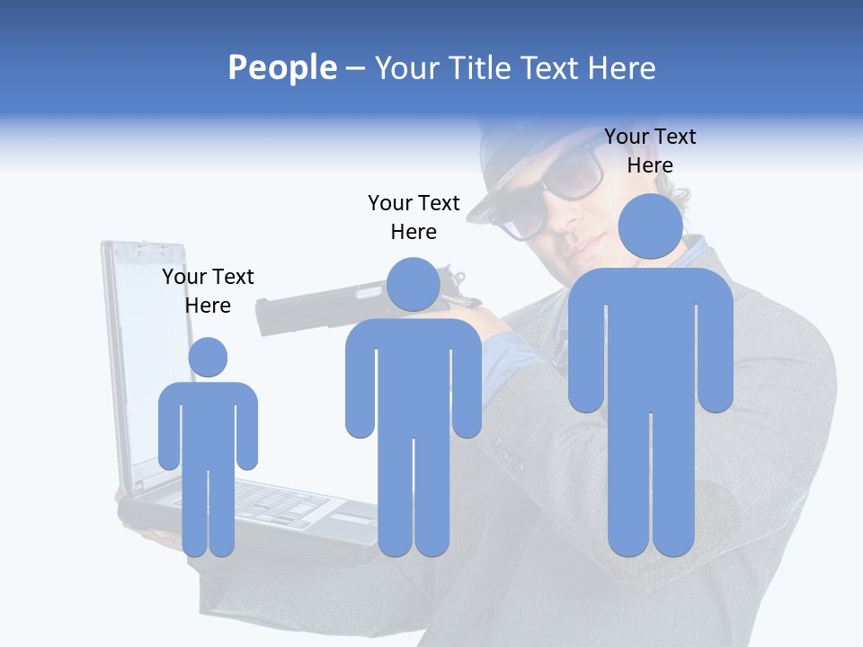 Manager Eriou Cauca Ian PowerPoint Template