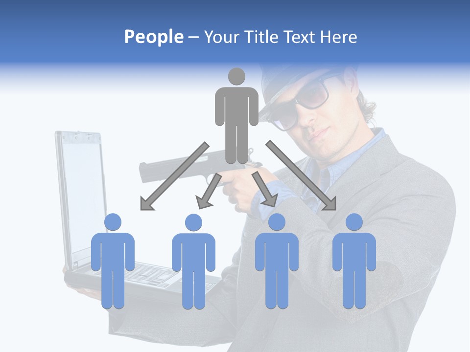 Manager Eriou Cauca Ian PowerPoint Template