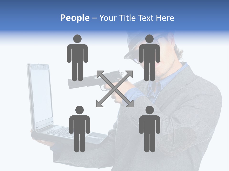 Manager Eriou Cauca Ian PowerPoint Template