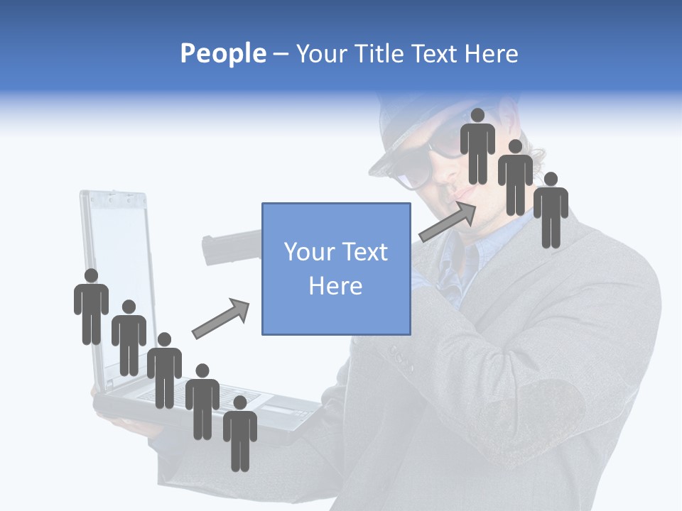 Manager Eriou Cauca Ian PowerPoint Template