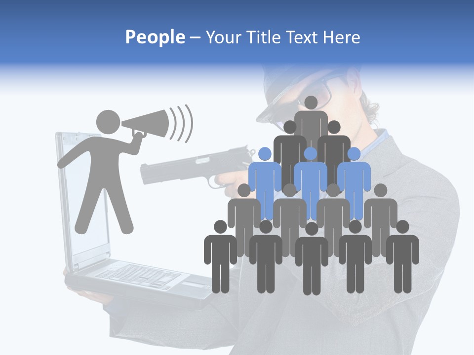 Manager Eriou Cauca Ian PowerPoint Template