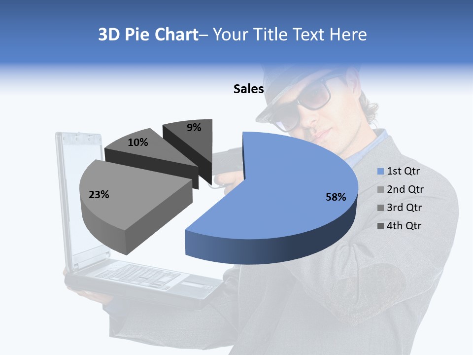 Manager Eriou Cauca Ian PowerPoint Template