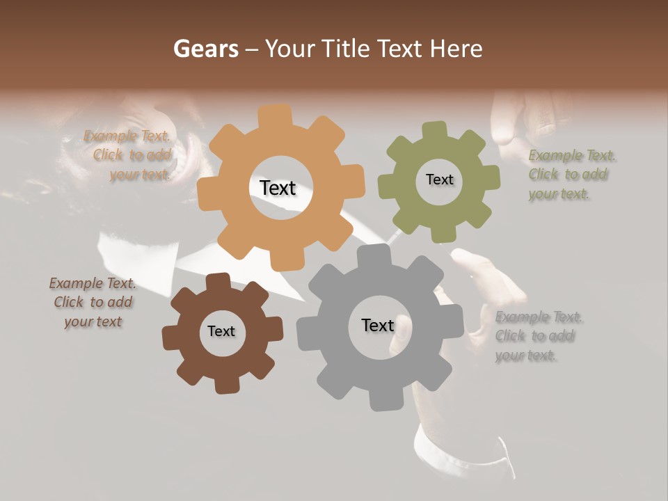 Cosmetics Nature Purity PowerPoint Template