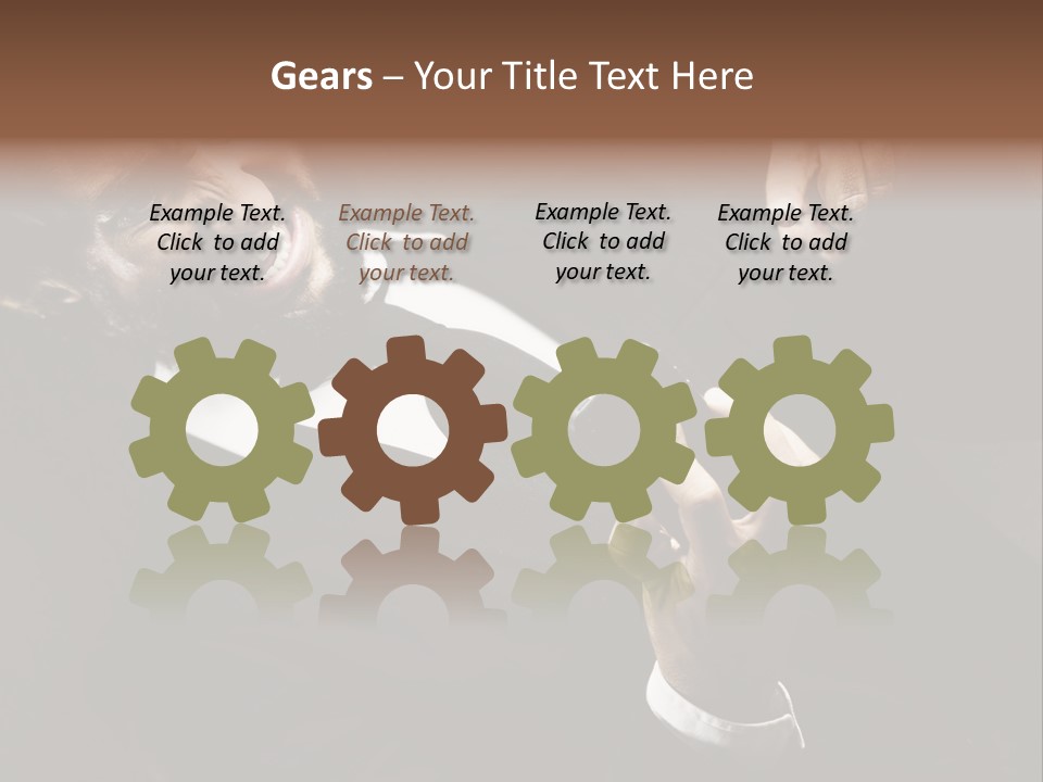 Cosmetics Nature Purity PowerPoint Template