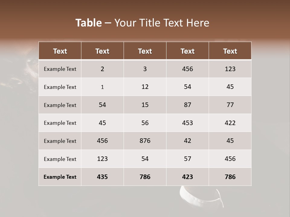 Cosmetics Nature Purity PowerPoint Template