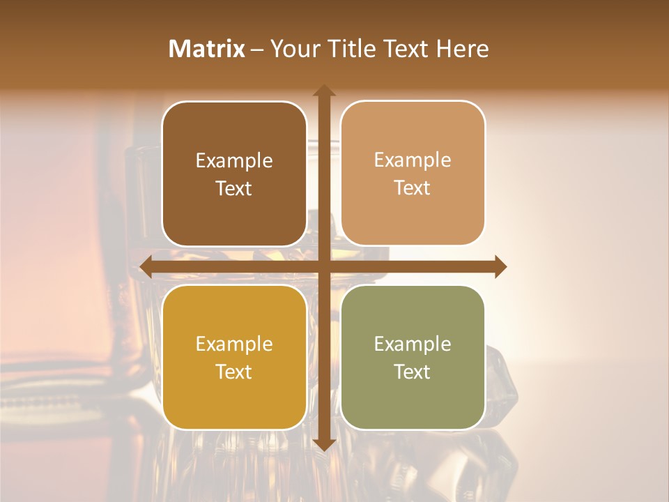 Liquid Whisky Scotch PowerPoint Template