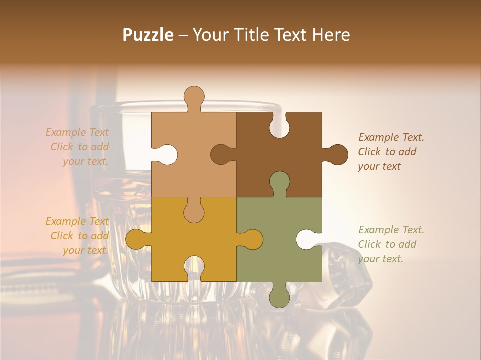 Liquid Whisky Scotch PowerPoint Template