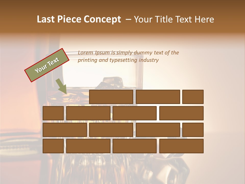 Liquid Whisky Scotch PowerPoint Template