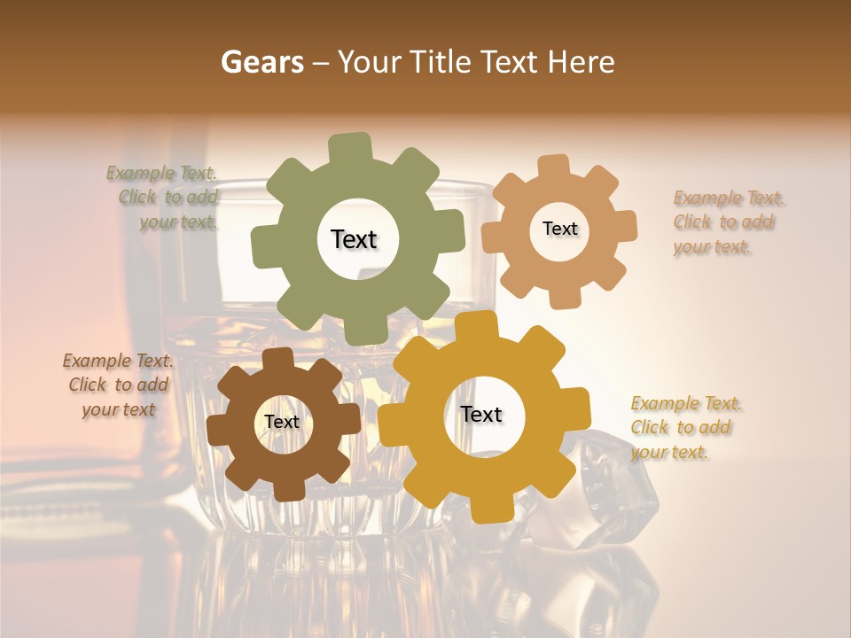 Liquid Whisky Scotch PowerPoint Template