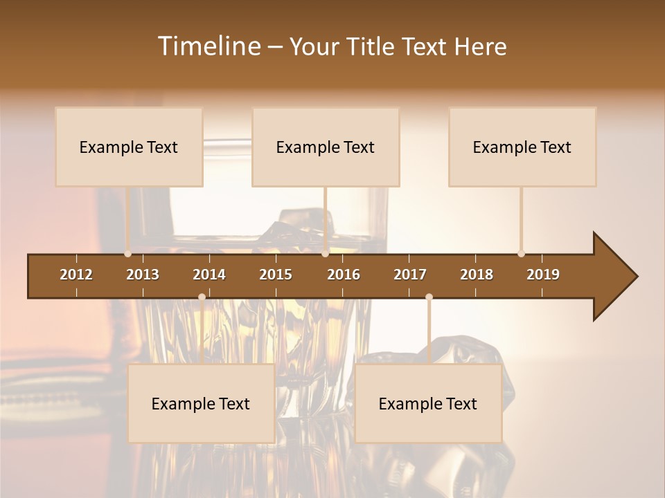 Liquid Whisky Scotch PowerPoint Template