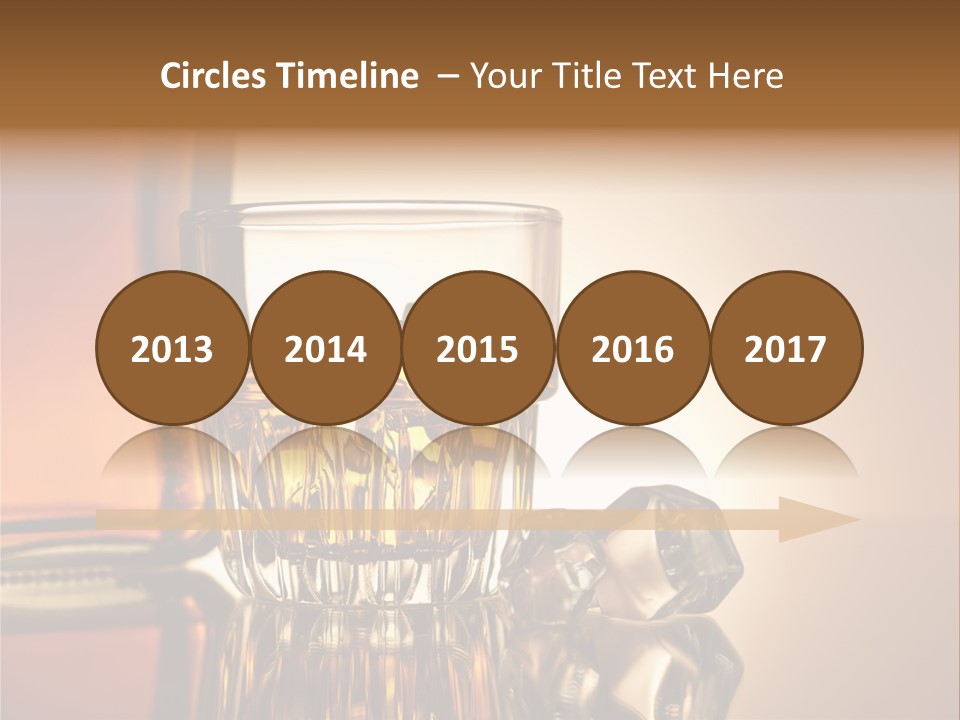 Liquid Whisky Scotch PowerPoint Template