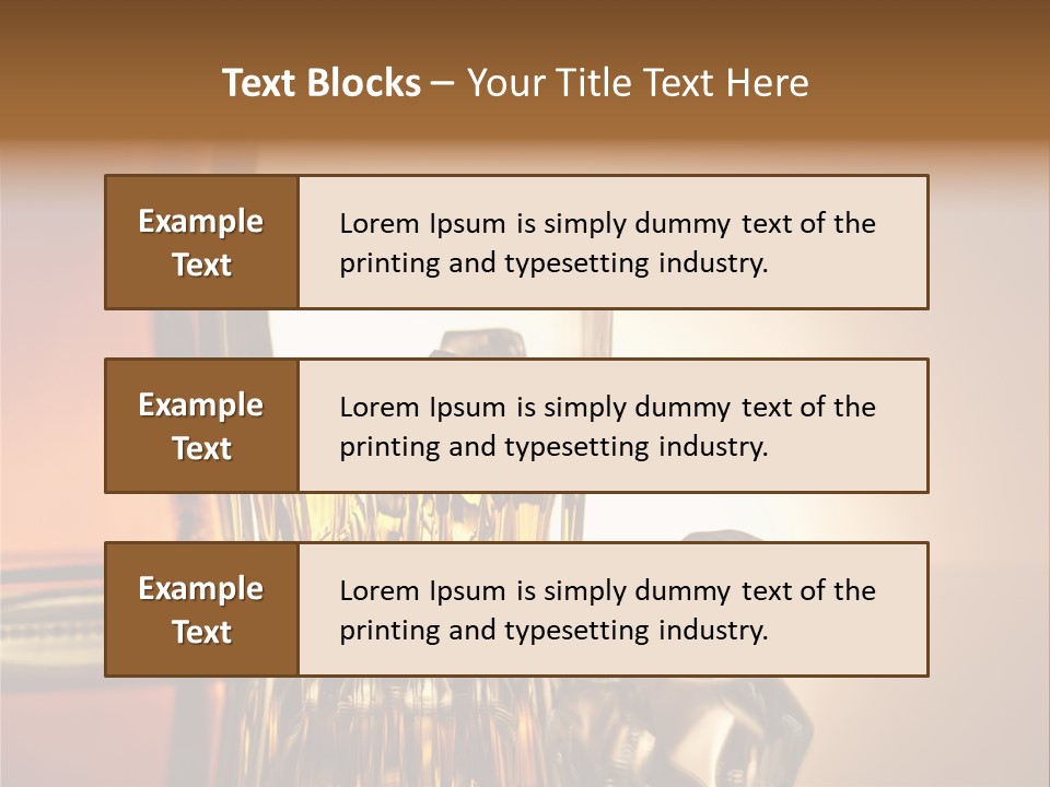 Liquid Whisky Scotch PowerPoint Template