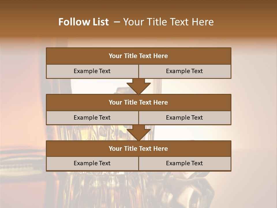 Liquid Whisky Scotch PowerPoint Template