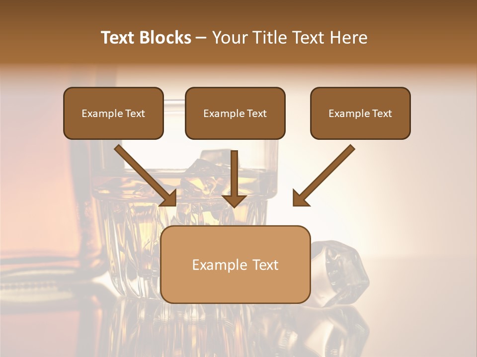 Liquid Whisky Scotch PowerPoint Template