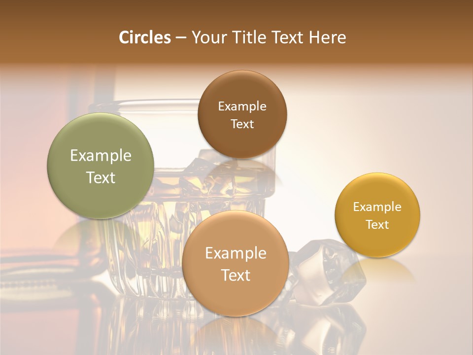 Liquid Whisky Scotch PowerPoint Template