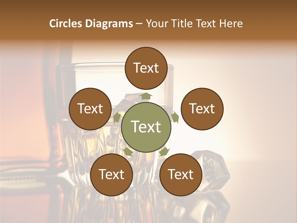 Liquid Whisky Scotch PowerPoint Template