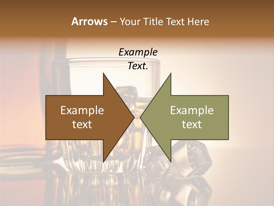 Liquid Whisky Scotch PowerPoint Template