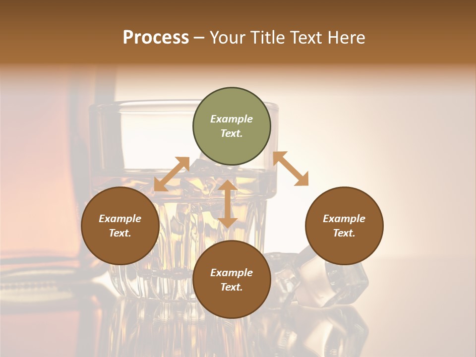 Liquid Whisky Scotch PowerPoint Template