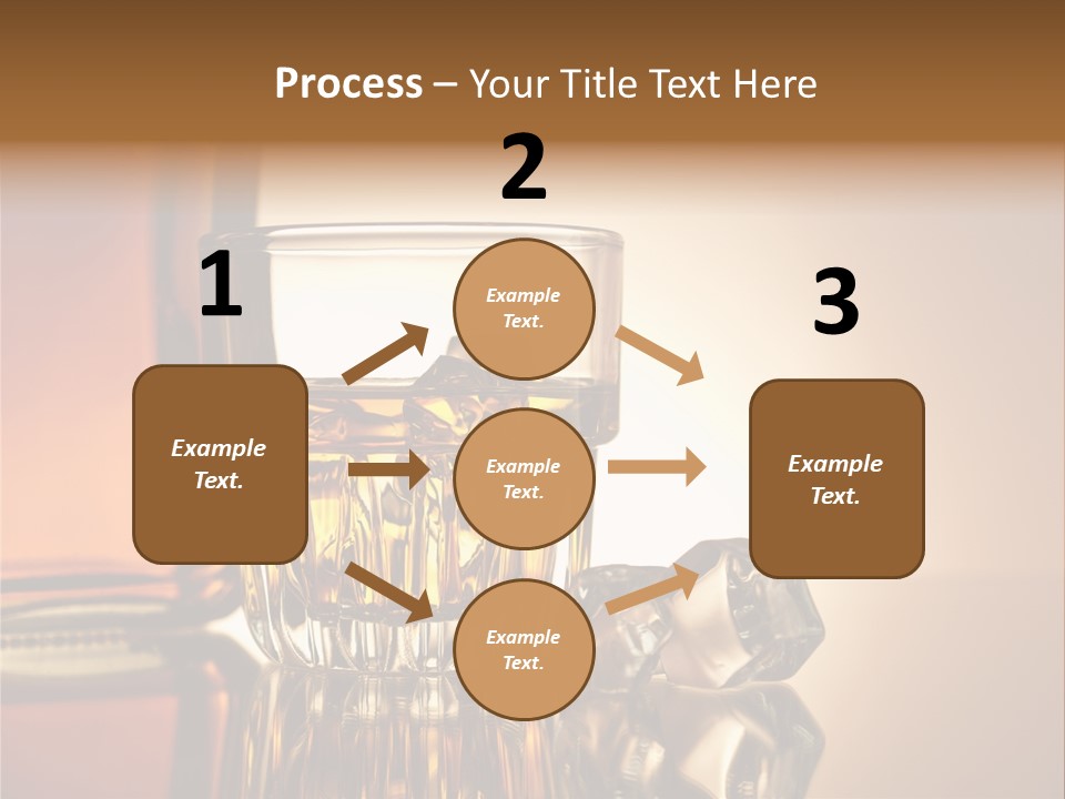 Liquid Whisky Scotch PowerPoint Template