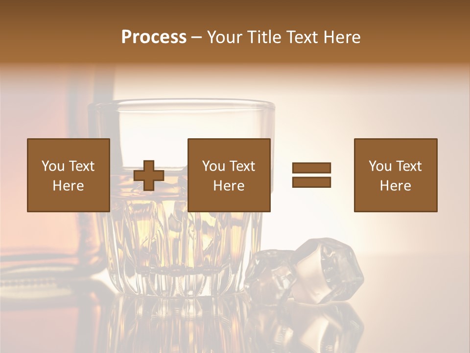 Liquid Whisky Scotch PowerPoint Template
