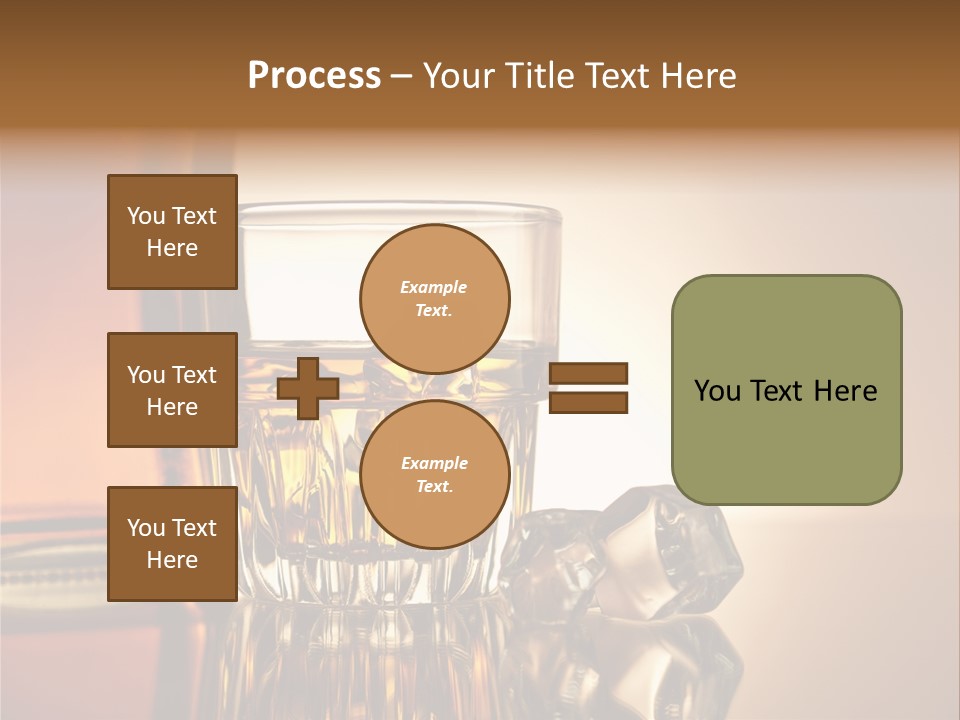 Liquid Whisky Scotch PowerPoint Template