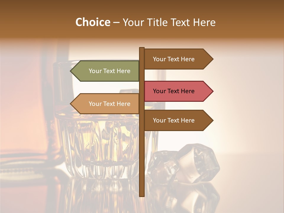 Liquid Whisky Scotch PowerPoint Template