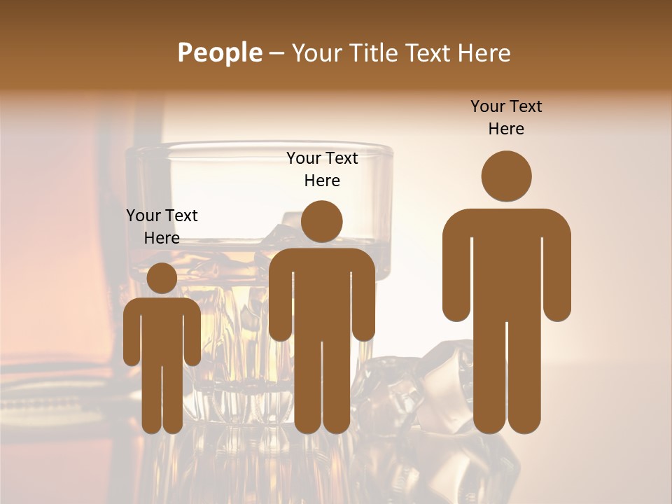 Liquid Whisky Scotch PowerPoint Template
