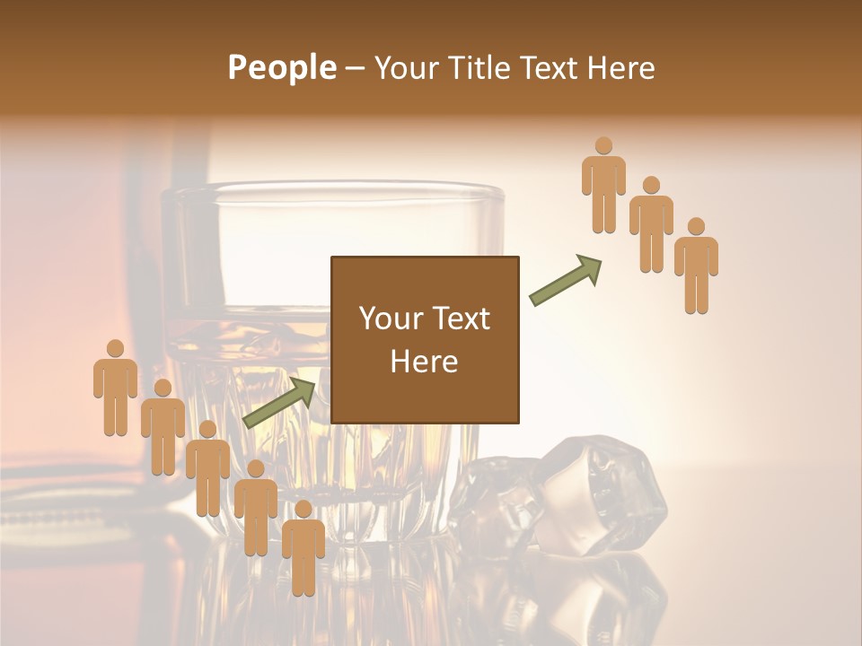 Liquid Whisky Scotch PowerPoint Template